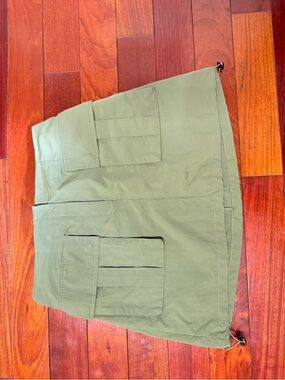 Ardene olive Green Cargo Skirt with Patch Pockets